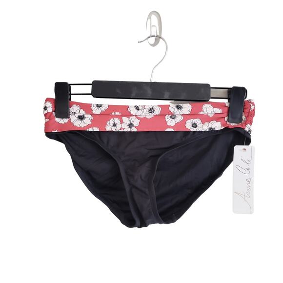 Anne Cole Black Bikini Bottom Size S - Picture 1 of 5